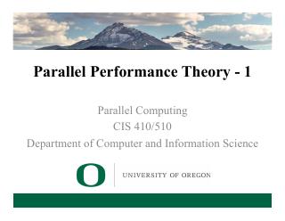 3-Parallel Performance Theory - 1