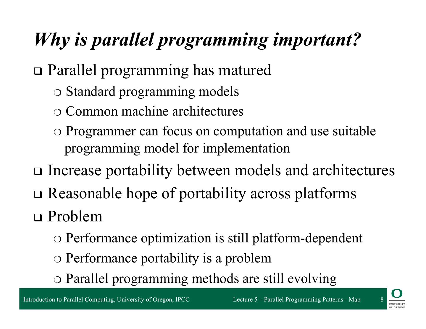 5-Parallel Programming Patterns Overview and Map Pattern