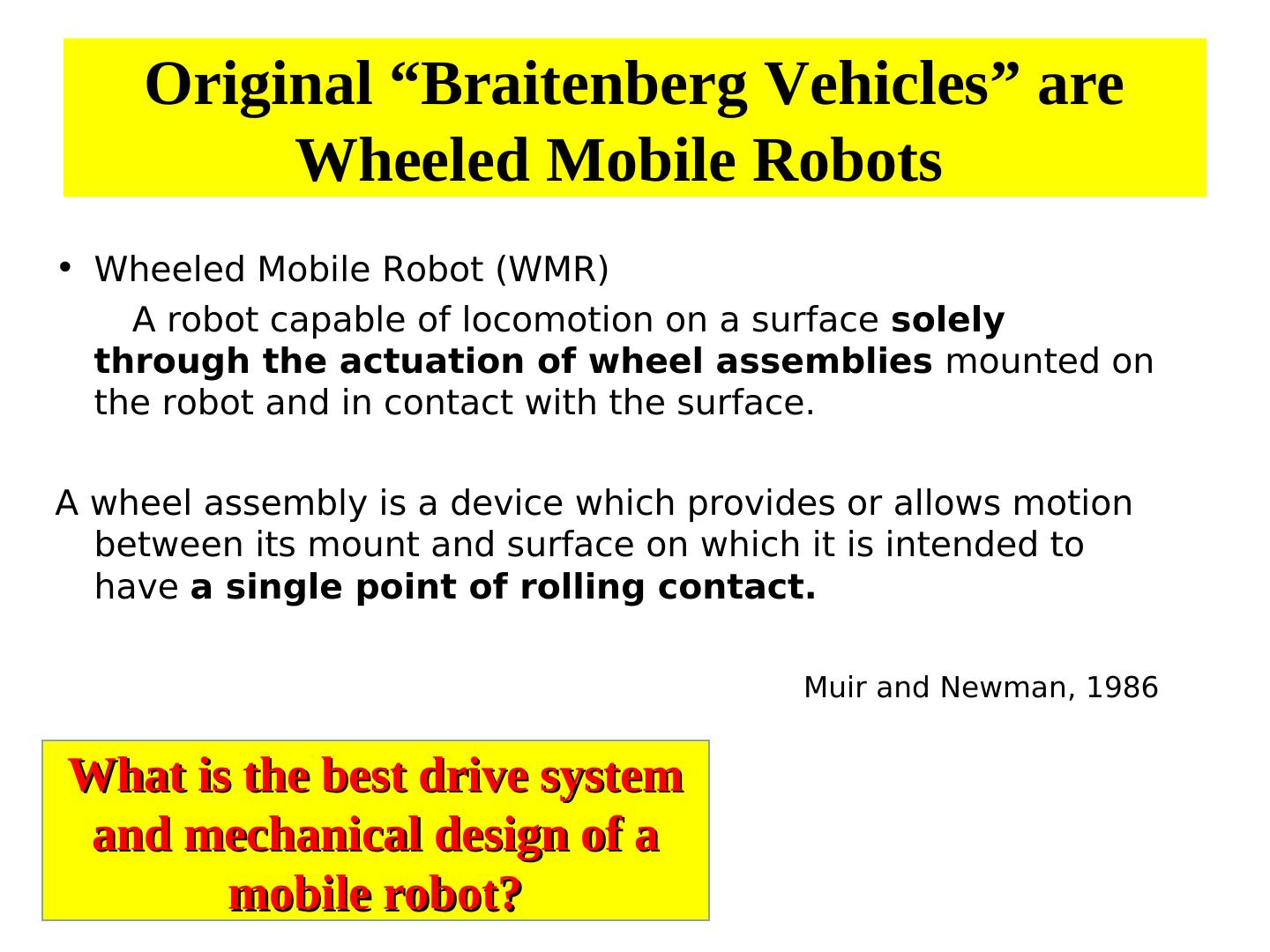 18 Generalized Braitenberg Vehicles