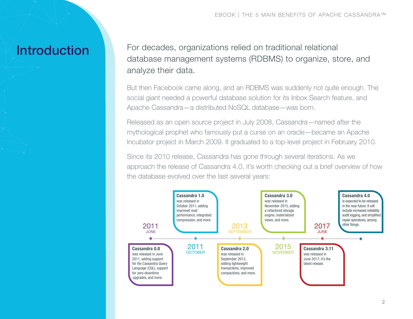19_10 DataStaxeBookThe5MainBenefitsofApacheCassandra
