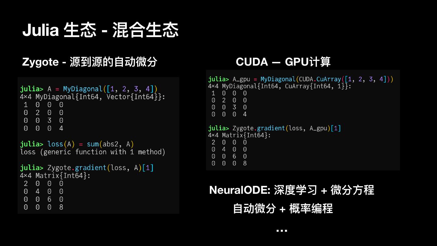 Julia 语言及其生态