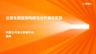 云原生数据湖构建与分析最佳实践