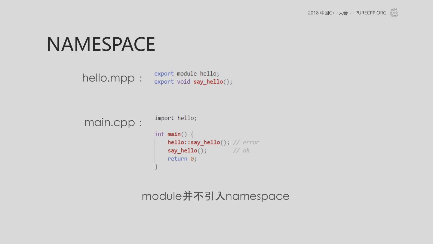 C++ MODULES