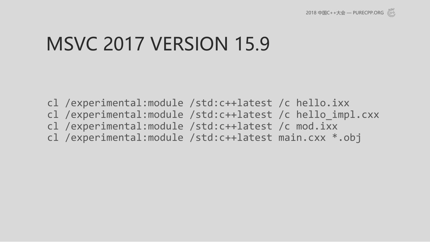 C++ MODULES