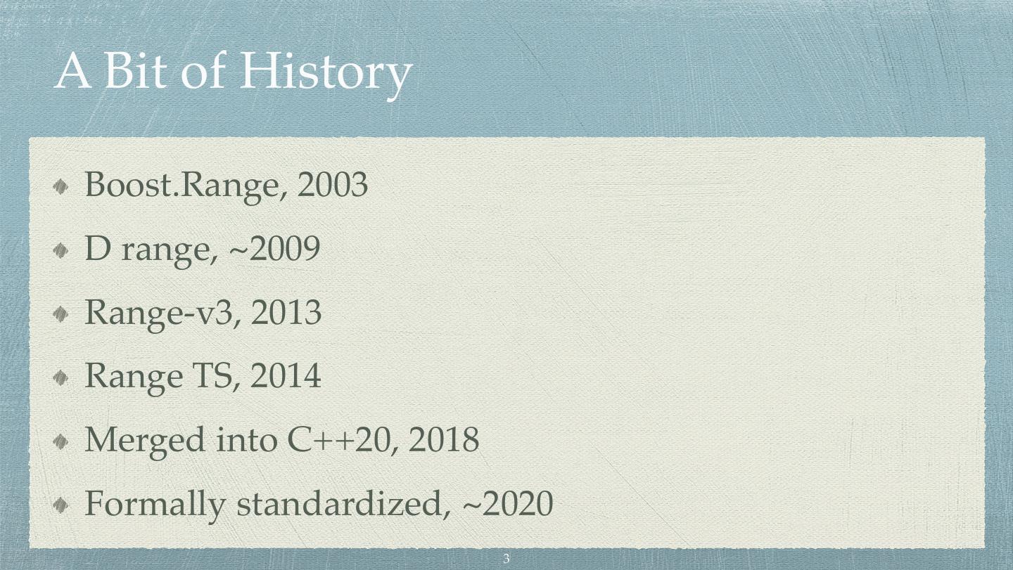 C++ Ranges