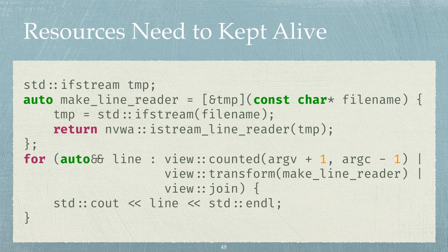 C++ Ranges