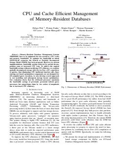 CPU and Cache Efficient Management