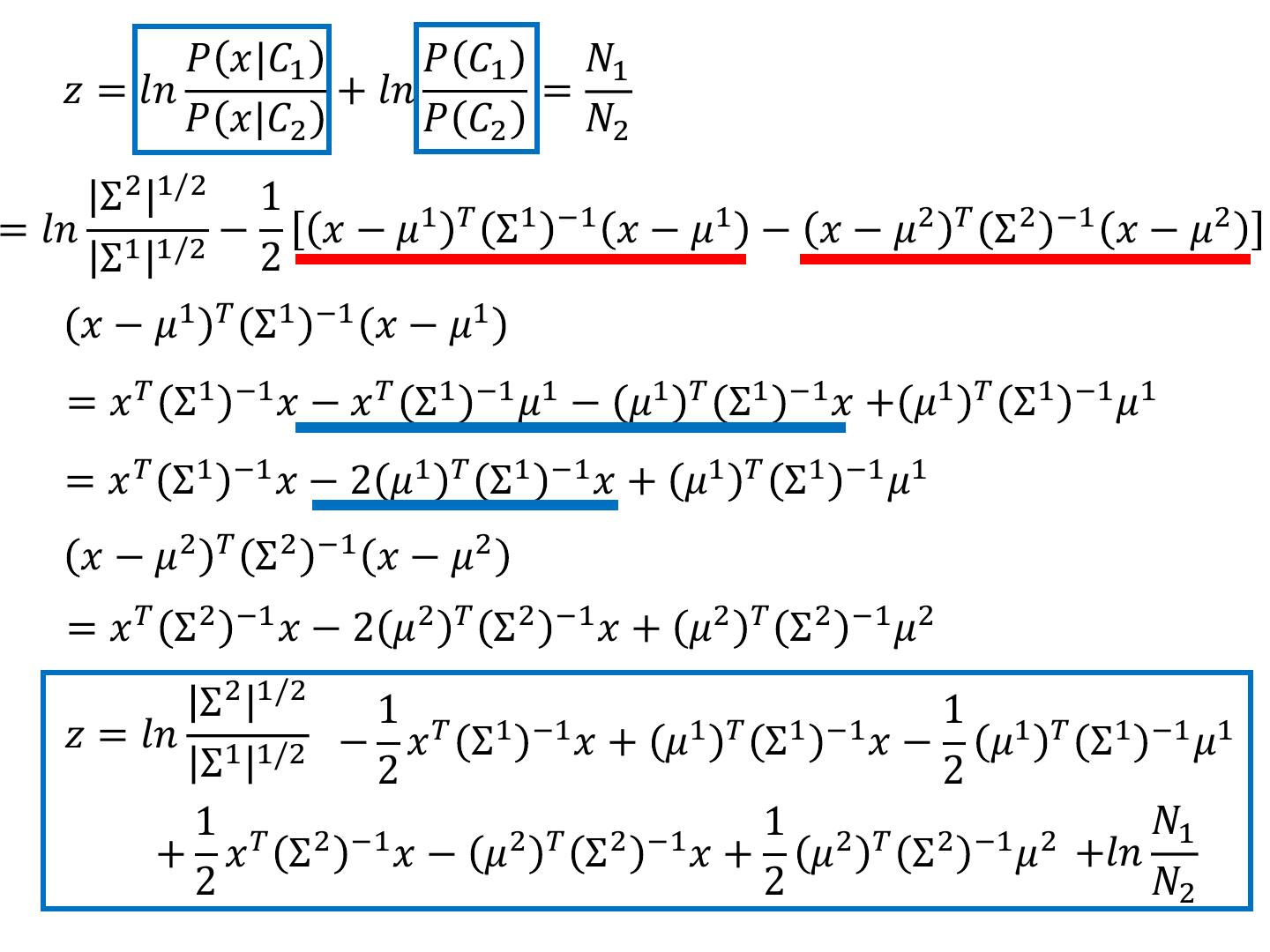 Classification: Probabilistic Generative Model