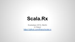 Fun Functional-Reactive-Programming with Scal...