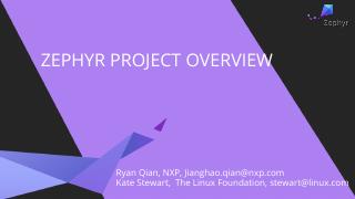 Introduction to the Zephyr Project