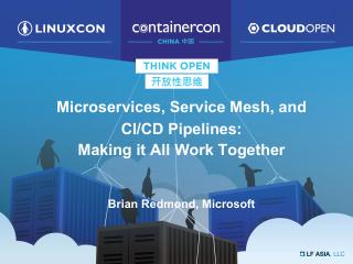 Microservices, Service Mesh, and CI/CD Pipelines