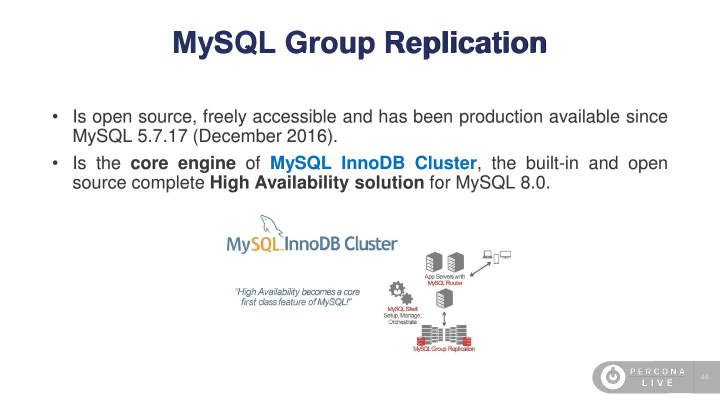 MySQL Group Replication vs PostgreSQL Bi-Directional Replication