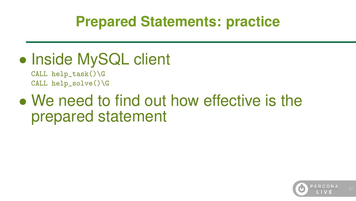 Mysql performance schema in action