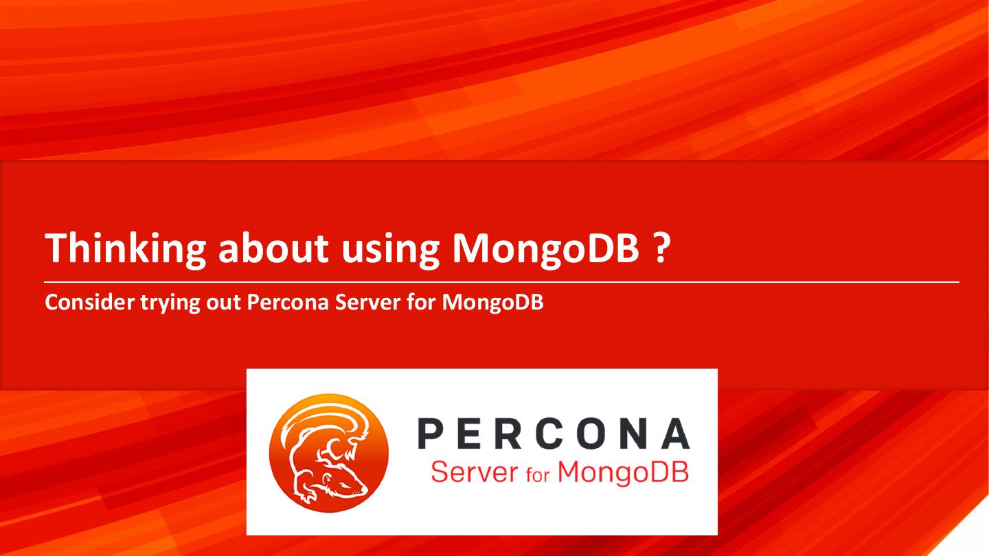 MySQL vs MongoDB