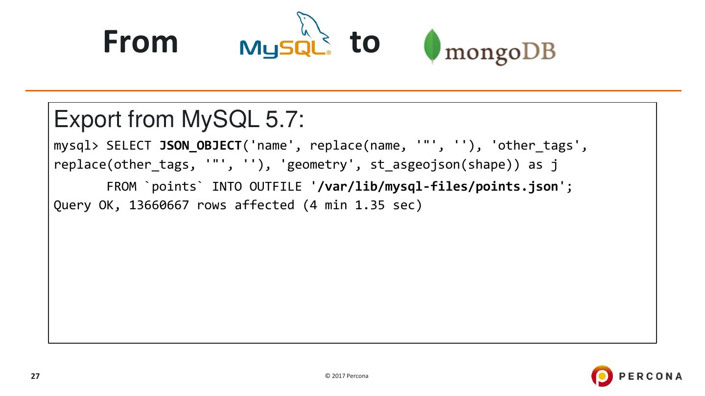 MySQL vs MongoDB when to use which Technology