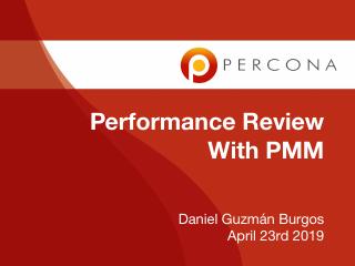 Performance Review with PMM