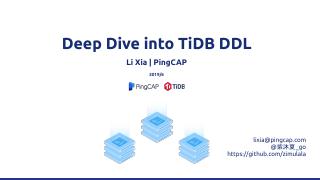 PingCAP-Infra-Meetup-108-Deep Dive into TiDB DDL