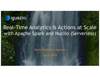 Real-Time Analytics and Actions Across Large ...