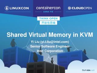 Shared Virtual Memory in KVM