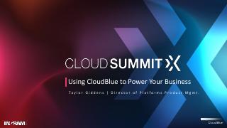 Using CloudBlue to Power Your Business