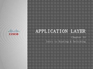 Application layer