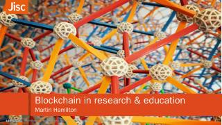 Blockchain in research &amp; education Credential...