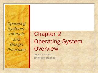 Chapter 2 Operating System Overview - Compute...