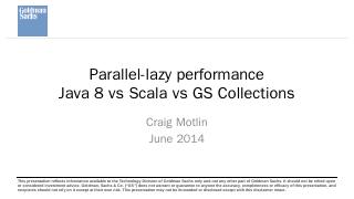 Compare Java Streams, Scala parallel Collecti...