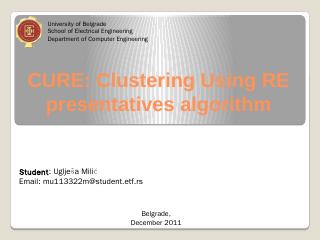 CURE: An Efficient Clustering Algorithm for L...