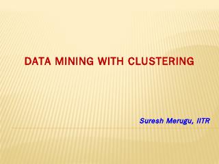 data mining and clustering - ResearchGate