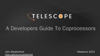 Developers Guide To Coprocessors - Meetup