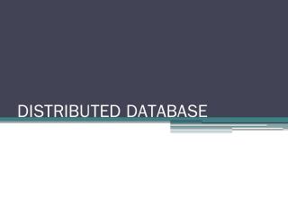 distributed database - WordPress.com