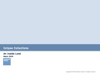 Eclipse Collections-Inside Look - Goldman Sachs