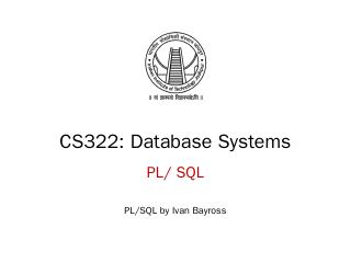 END; Handling Exceptions with PL/SQL