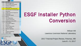 ESGF Installer Python Conversion Final.pptx -...