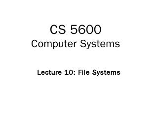 File Systems