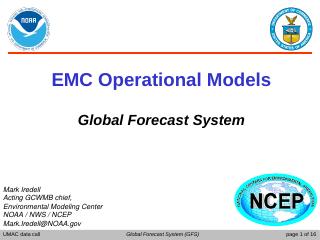 GFS description 201506xx