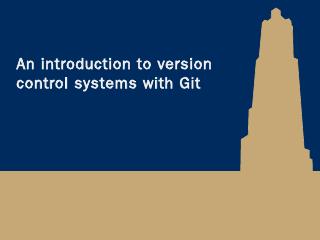 Git Tutorial