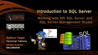 Introduction to MSSQL Server - SoftUni