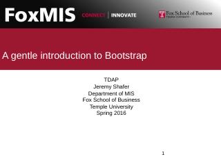 Introduction to Web Development - Temple MIS ...