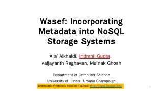 Leveraging Metadata in NoSQL Storage Systems ...