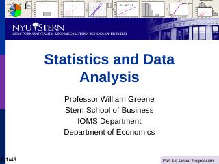 Linear Regression - NYU