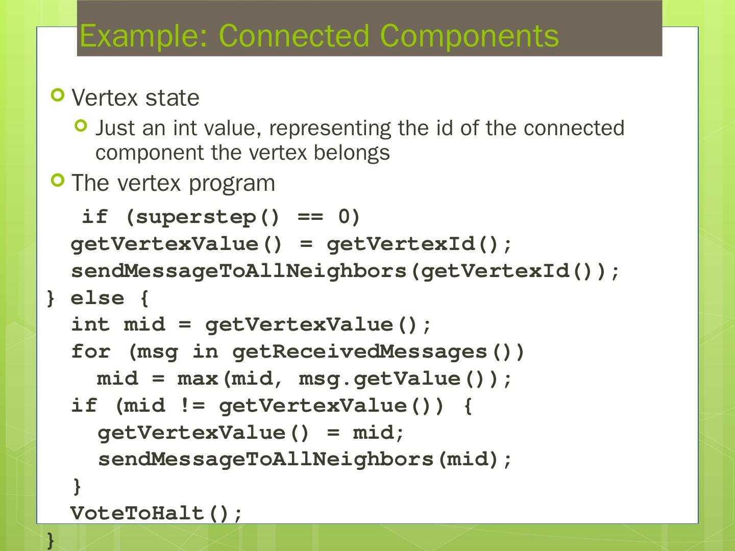 MAP / REDUCE RDDs BSP Bilkent University Computer Engineering