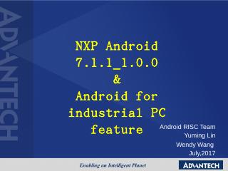 NXP Android 7.1.1