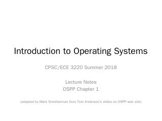 Operating Systems: Principles and Practice, I...