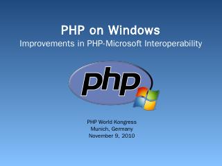 PHP on Windows_Final.pptx