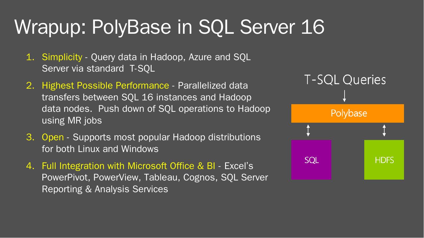 PolyBase in SQL Server 16: A Sneak Peek - Microsoft Gray Systems Lab