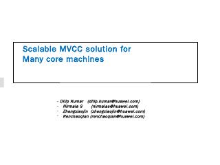 PowerPoint Presentation - PGCon