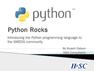 Python Progaming - smedg