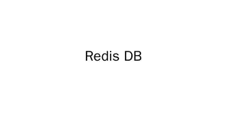 Redis DB - WordPress.com